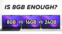 M2 MacBook Air - How Much RAM Do You REALLY Need?