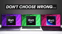M1 Pro vs M2 Pro vs M3 Pro MacBook - ULTIMATE Comparison!